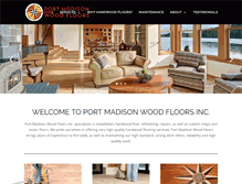 Tablet Screenshot of pmwoodfloors.com